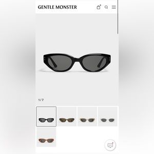 Gentle Monster Rococo 01 Sunglasses *NWT*